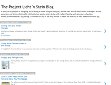 Tablet Screenshot of blog.lichtnstein.org